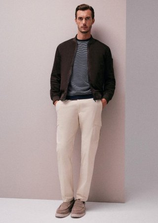 s.Oliver Sportive Jogpants mit Cargo-Taschen aus elastischem Jersey - steingrau s.Oliver Sportive Jogpants mit Cargo-Taschen aus elastischem Jersey - steingrau