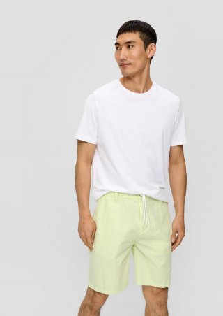 s.Oliver Chino-Shorts im Relaxed Fit mit Elastikbund - limettengrün s.Oliver Chino-Shorts im Relaxed Fit mit Elastikbund - limettengrün