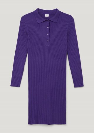 s.Oliver Strickkleid aus Viskosemix - flieder s.Oliver Strickkleid aus Viskosemix - flieder