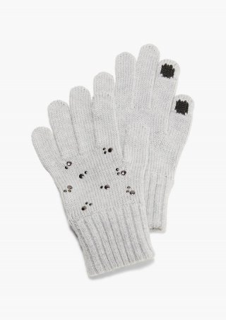 s.Oliver Handschuhe aus Modalmix - grau meliert s.Oliver Handschuhe aus Modalmix - grau meliert