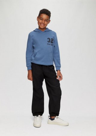 s.Oliver Hose im Parachute-Stil aus Nylon - schwarz s.Oliver Hose im Parachute-Stil aus Nylon - schwarz