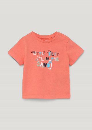 s.Oliver T-Shirt mit Statementprint - papaya s.Oliver T-Shirt mit Statementprint - papaya