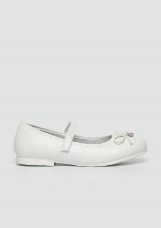 s.Oliver Elegante Ballerinas mit Schleifen-Detail - weiß s.Oliver Elegante Ballerinas mit Schleifen-Detail - weiß