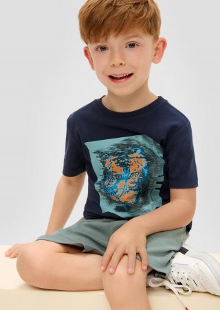 s.Oliver T-Shirt mit Frontprint - navy s.Oliver T-Shirt mit Frontprint - navy