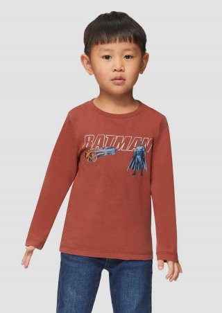s.Oliver Longsleeve mit Batman®-Print - rubinrot s.Oliver Longsleeve mit Batman®-Print - rubinrot
