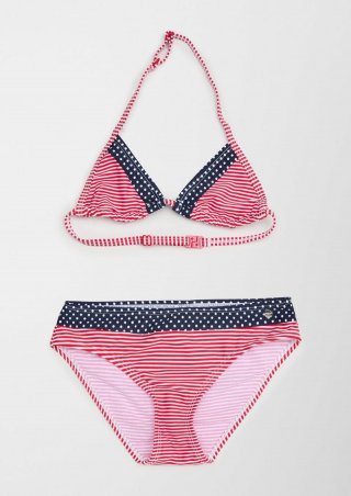 s.Oliver Neckholder-Bikini mit Mustermix - korallrot s.Oliver Neckholder-Bikini mit Mustermix - korallrot