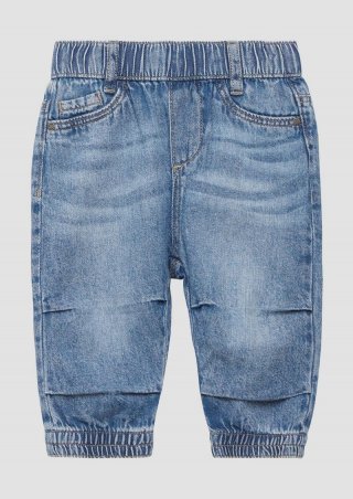 s.Oliver Relaxed-Fit-Jeans mit Faltendetails - blau s.Oliver Relaxed-Fit-Jeans mit Faltendetails - blau