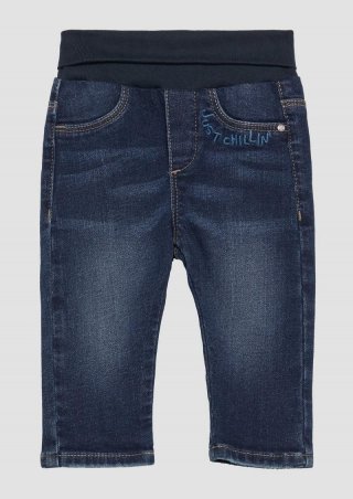 s.Oliver Wärmende Jeans mit Umschlagbund - blau s.Oliver Wärmende Jeans mit Umschlagbund - blau