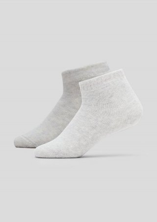 s.Oliver 2er-Pack ABS-Socken - hellgrau s.Oliver 2er-Pack ABS-Socken - hellgrau