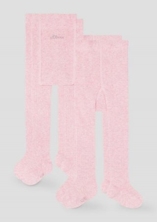 s.Oliver Strumpfhose im 2er-Set - rosa s.Oliver Strumpfhose im 2er-Set - rosa
