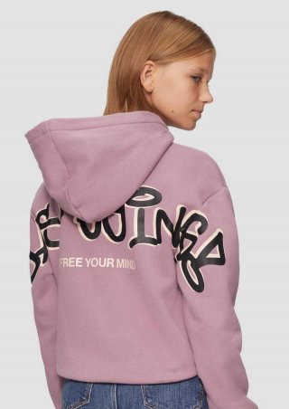 s.Oliver Wärmendes Oversized-Sweatshirt mit Rückenprint - lavendel s.Oliver Wärmendes Oversized-Sweatshirt mit Rückenprint - lavendel