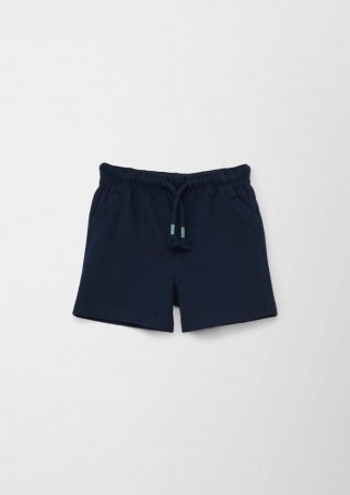 s.Oliver Shorts aus Baumwolle - navy