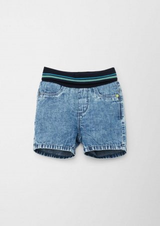 s.Oliver Jeans-Shorts / Regular Fit / High Rise / Straight Leg - himmelblau s.Oliver Jeans-Shorts / Regular Fit / High Rise / Straight Leg - himmelblau
