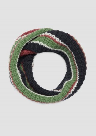 s.Oliver Strick-Snood in Streifenmuster - navy s.Oliver Strick-Snood in Streifenmuster - navy