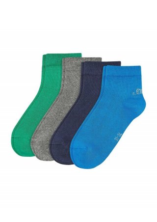 s.Oliver Socken im 4er-Pack - pastelltürkis s.Oliver Socken im 4er-Pack - pastelltürkis