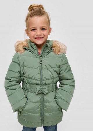 s.Oliver Steppjacke mit abnehmbarem Kunstfell - salbeigrün s.Oliver Steppjacke mit abnehmbarem Kunstfell - salbeigrün