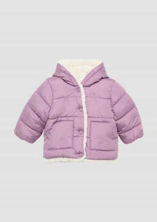 s.Oliver Steppjacke mit Teddyplüsch-Futter - lavendel s.Oliver Steppjacke mit Teddyplüsch-Futter - lavendel