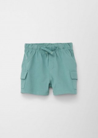 s.Oliver Cargo-Shorts aus Baumwolle mit elastischem Bund - helles petrol s.Oliver Cargo-Shorts aus Baumwolle mit elastischem Bund - helles petrol