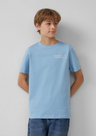 s.Oliver T-Shirt mit Frontprint - himmelblau s.Oliver T-Shirt mit Frontprint - himmelblau