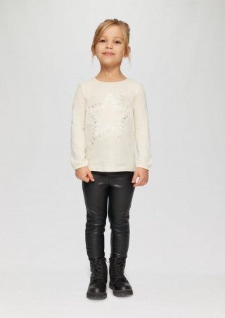 s.Oliver Softe Leggings aus Lederimitat - schwarz s.Oliver Softe Leggings aus Lederimitat - schwarz