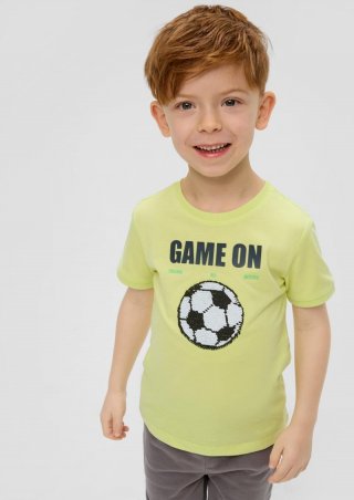 s.Oliver T-Shirt mit Wendepailletten - limettengrün s.Oliver T-Shirt mit Wendepailletten - limettengrün