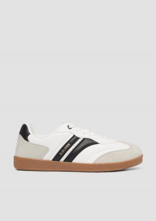 s.Oliver Sneaker mit Kontrast-Details - weiß s.Oliver Sneaker mit Kontrast-Details - weiß