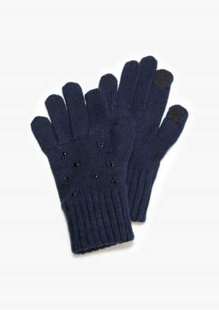s.Oliver Handschuhe aus Modalmix - navy s.Oliver Handschuhe aus Modalmix - navy