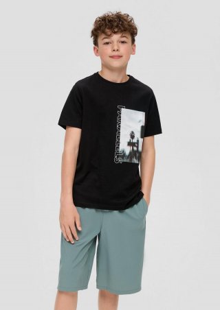 s.Oliver T-Shirt mit Grafik-Print - schwarz s.Oliver T-Shirt mit Grafik-Print - schwarz