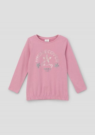 s.Oliver Longsleeve mit Effektprint - rosa s.Oliver Longsleeve mit Effektprint - rosa