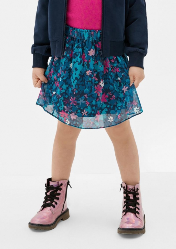 s.Oliver Rock mit floralem Muster - navy s.Oliver Rock mit floralem Muster - navy