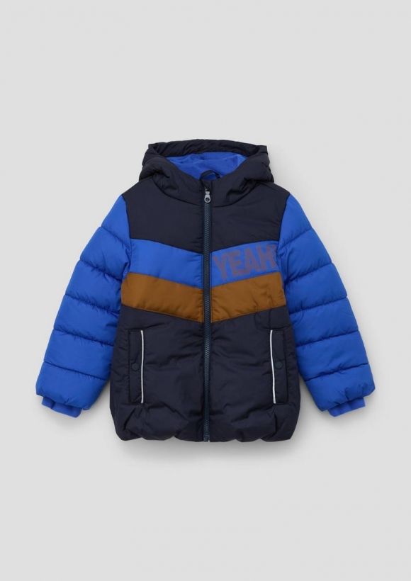 s.Oliver Steppjacke mit Fleece-Futter - navy s.Oliver Steppjacke mit Fleece-Futter - navy