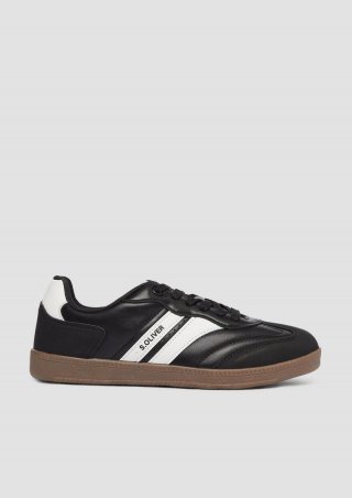 s.Oliver Sneaker mit Kontrast-Details - schwarz s.Oliver Sneaker mit Kontrast-Details - schwarz