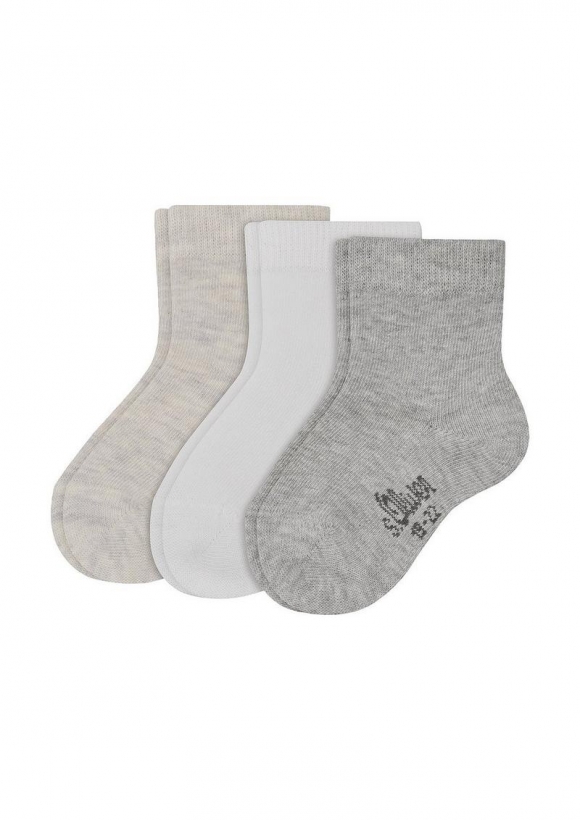 s.Oliver 3er-Pack Socken - hellgrau s.Oliver 3er-Pack Socken - hellgrau