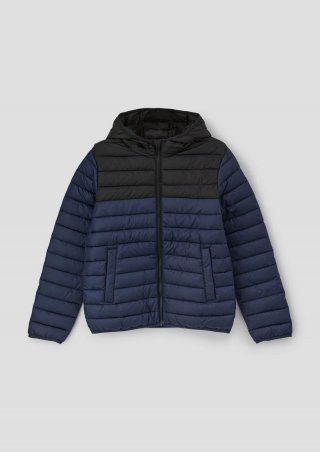 s.Oliver Steppjacke mit Kapuze - navy s.Oliver Steppjacke mit Kapuze - navy