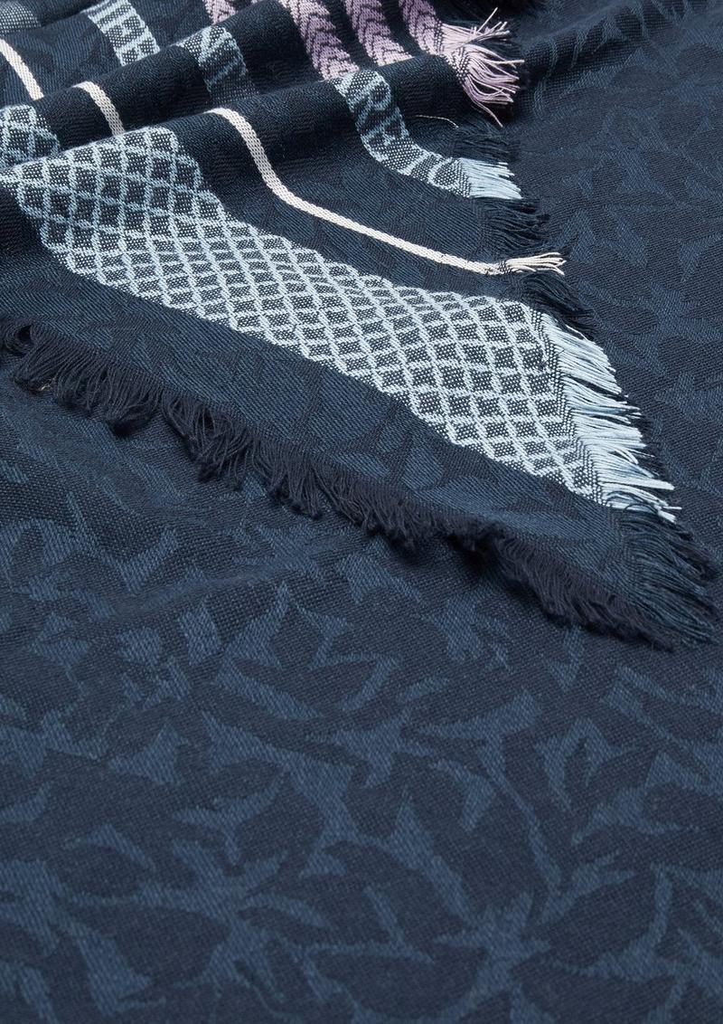 s.Oliver Tuch mit All-over-Print - navy