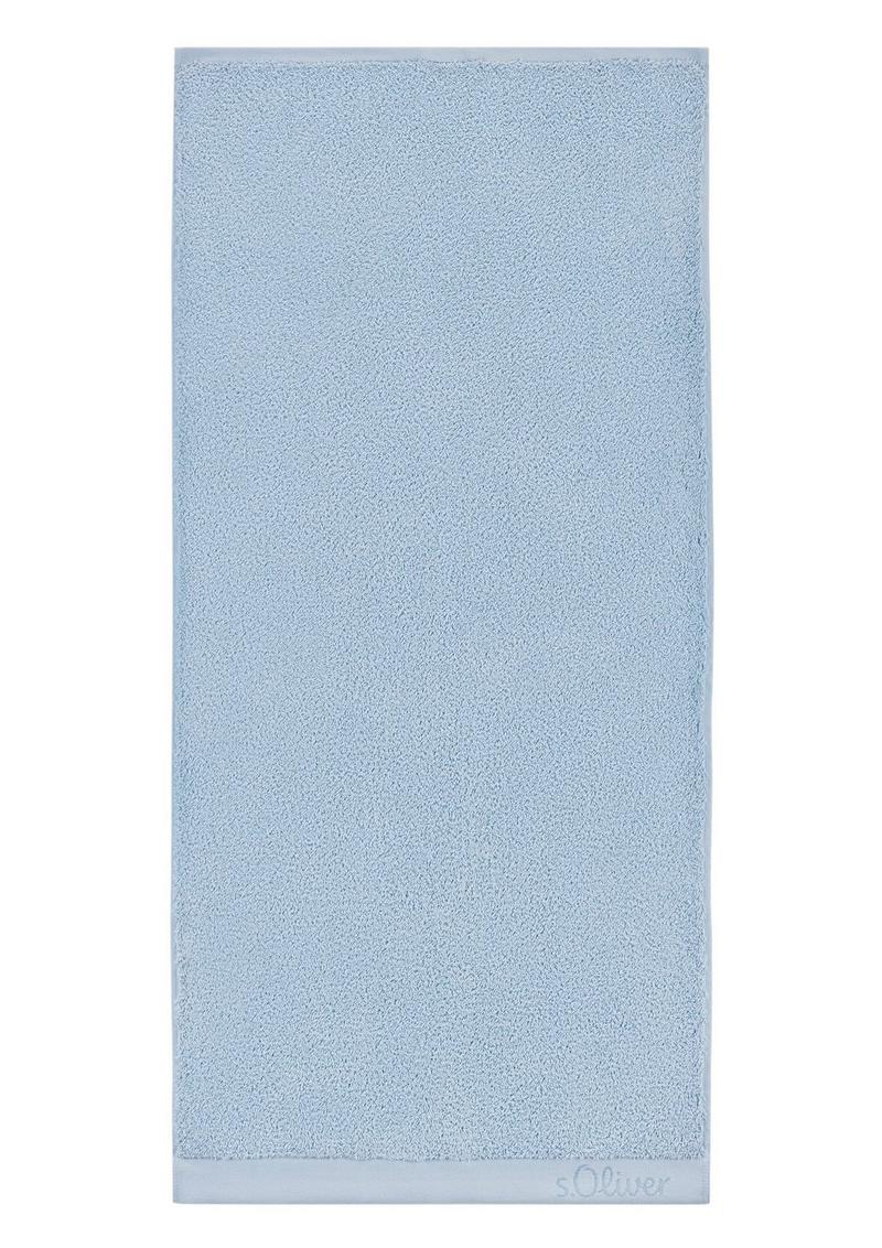 s.Oliver Handtuch aus reiner Baumwolle - hellblau