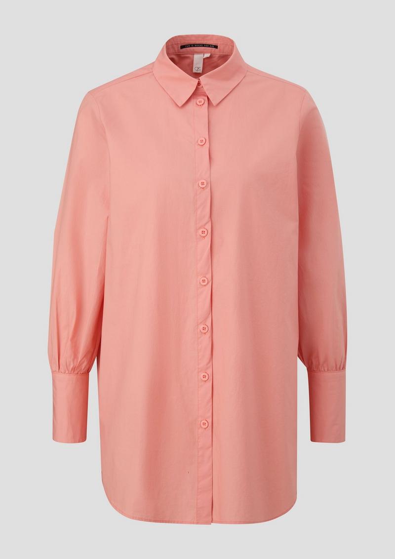 s.Oliver Longbluse aus Baumwolle - pfirsich