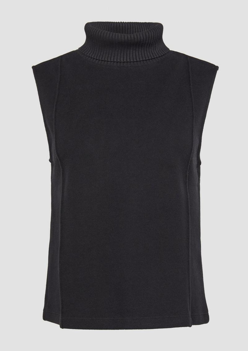 s.Oliver Pullunder mit Turtleneck - schwarz