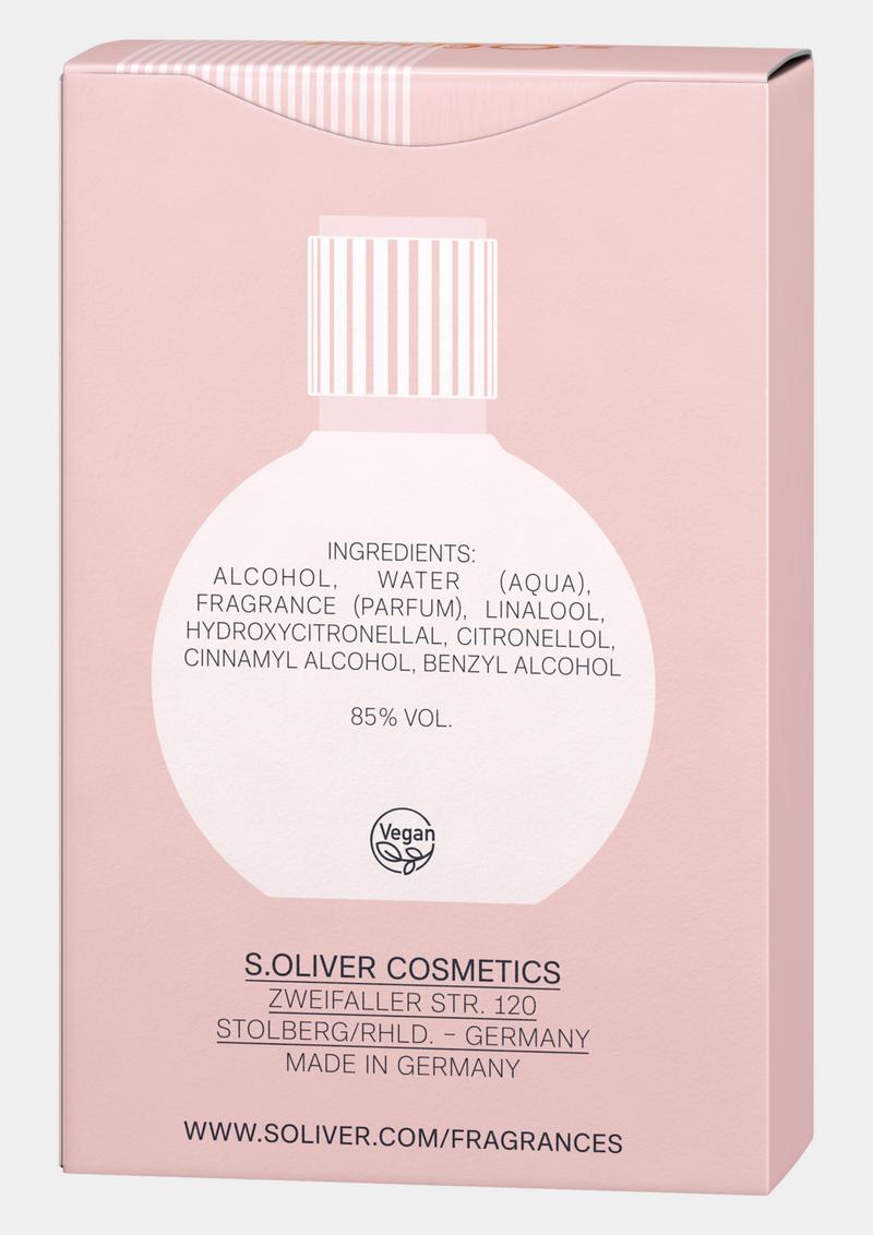 s.Oliver LIFE TIME WOMEN Eau de Toilette 30 ml - rosa