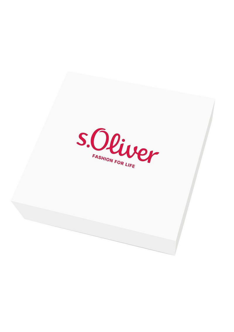 s.Oliver Halskette mit Zirkonia - silber
