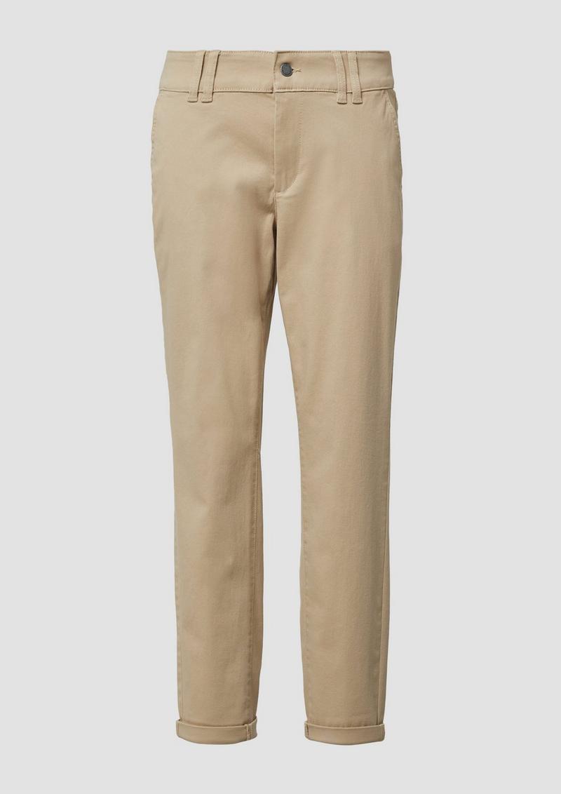 s.Oliver Chino aus Baumwollstretch - beige