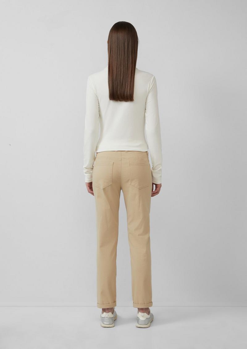s.Oliver Chino aus Baumwollstretch - beige