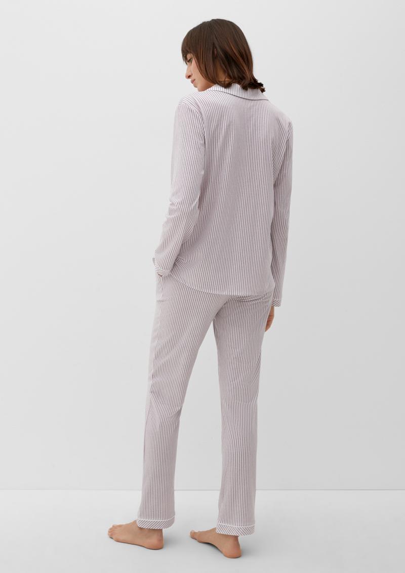 s.Oliver Lange Pyjamahose - lila