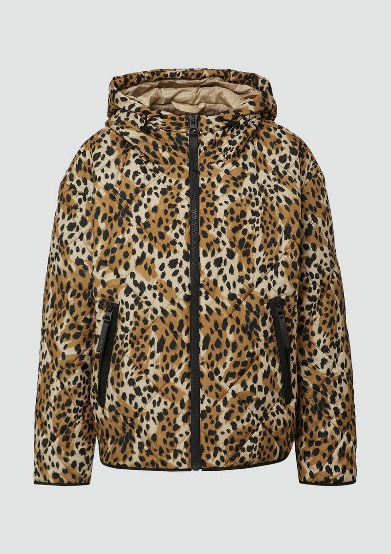 s.Oliver Jacke mit Rautensteppung - sandstein