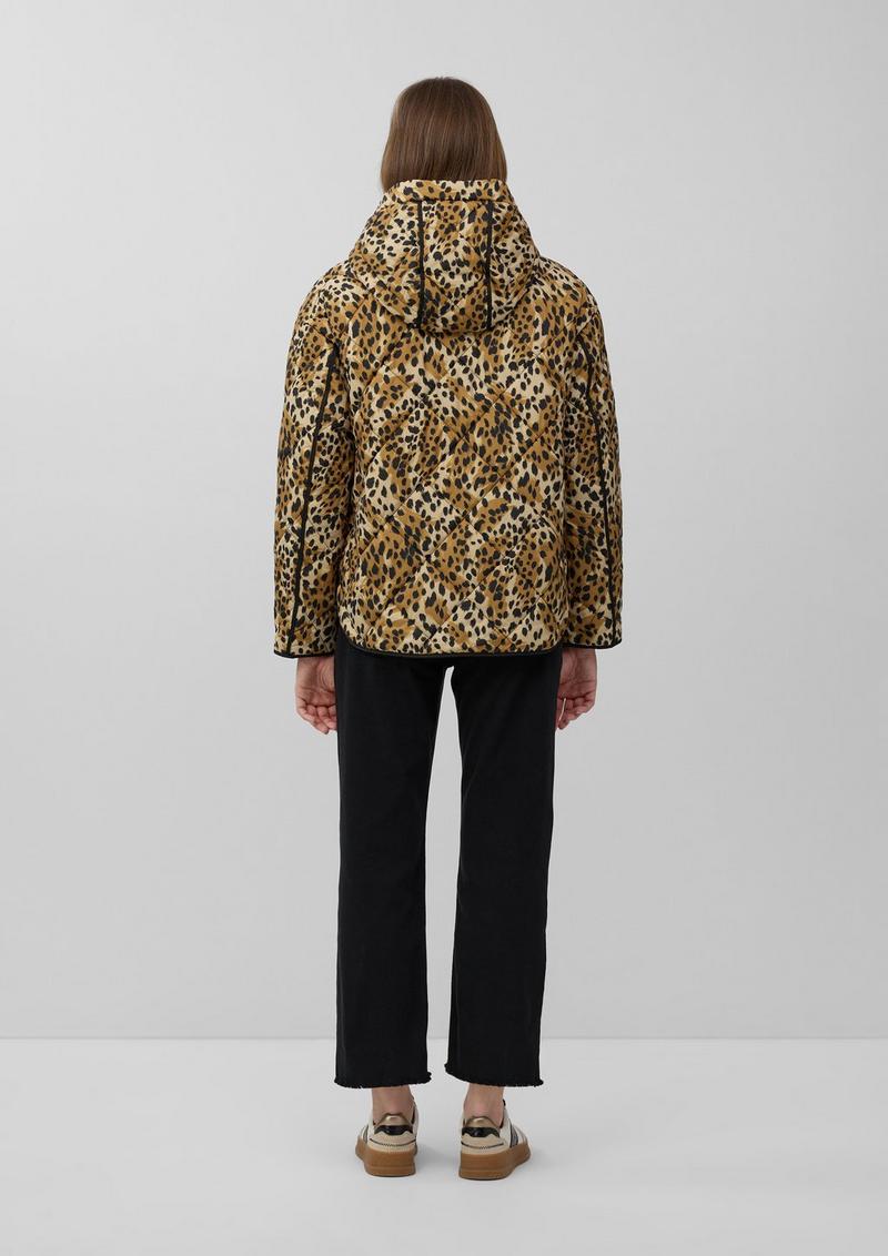 s.Oliver Jacke mit Rautensteppung - sandstein