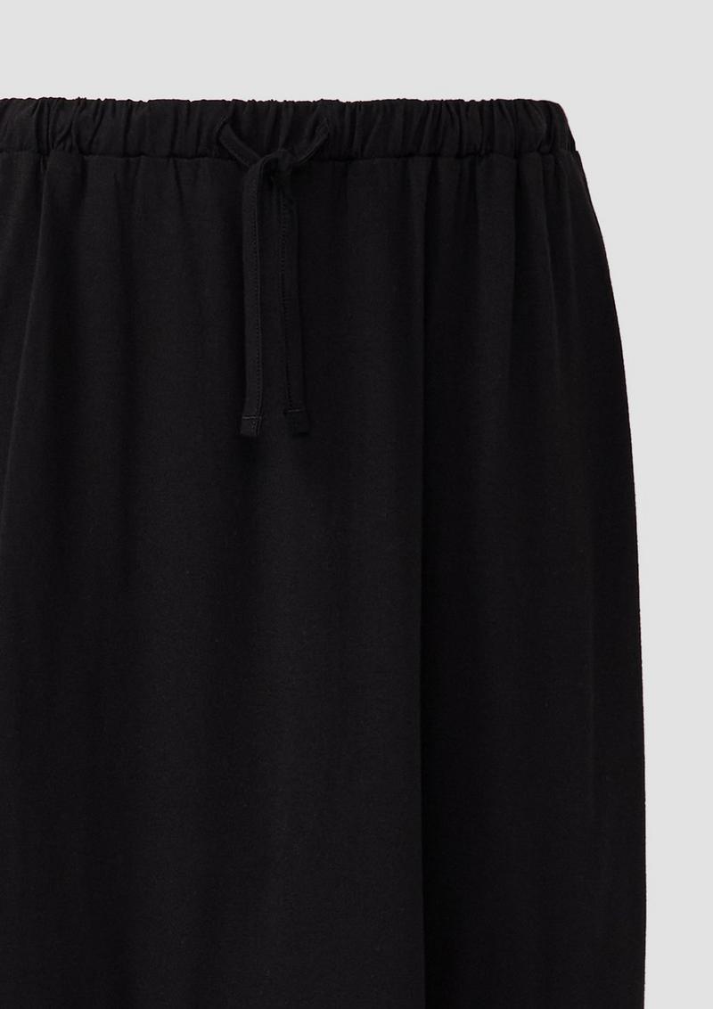 s.Oliver Maxi-Stufenrock aus Jersey - schwarz