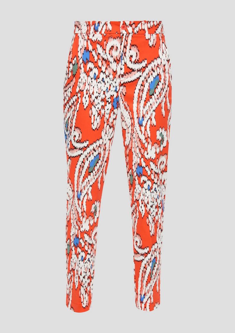 s.Oliver Cigarette: Pants mit Tapered Leg - hellorange