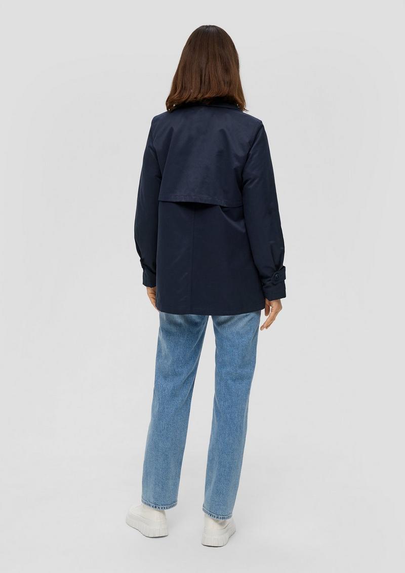 s.Oliver Cabanjacke aus Baumwollmix - navy