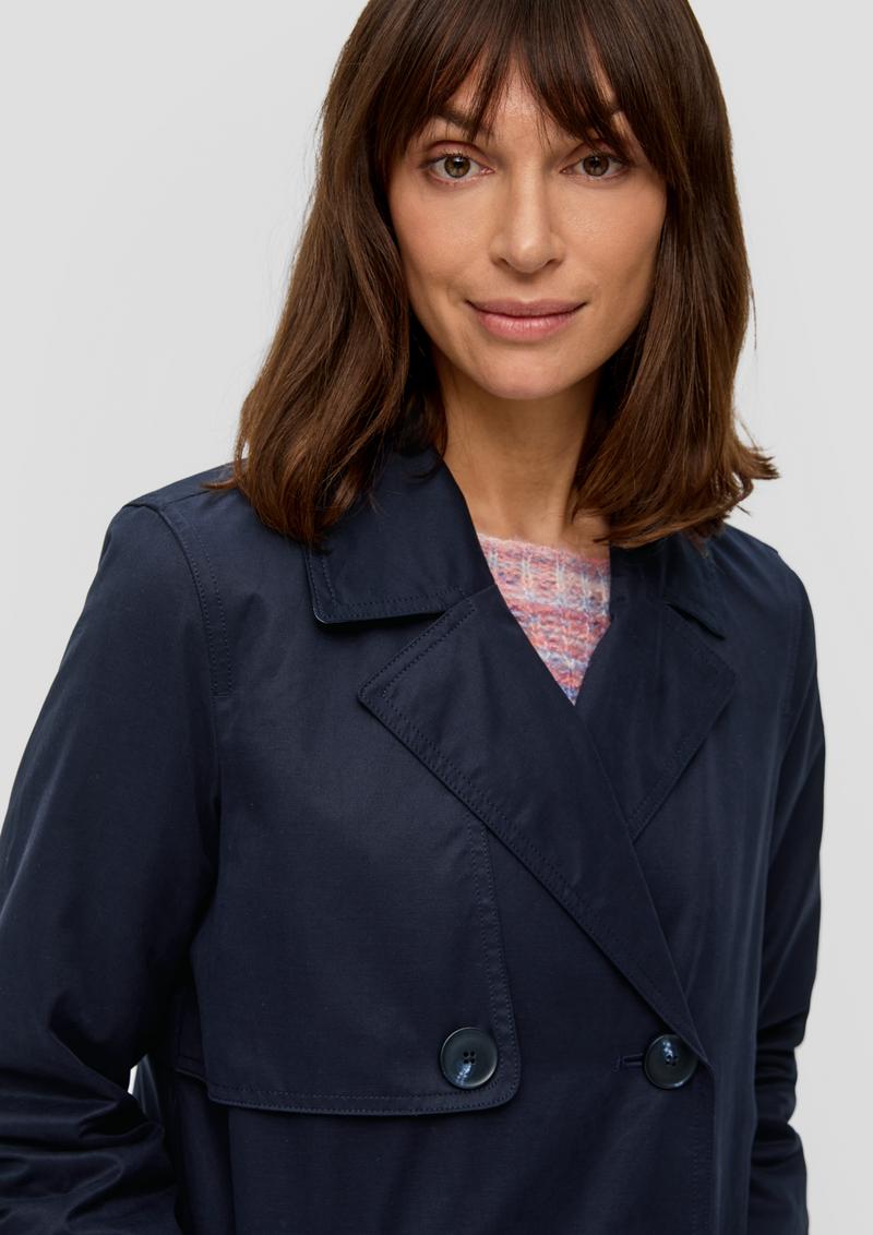 s.Oliver Cabanjacke aus Baumwollmix - navy
