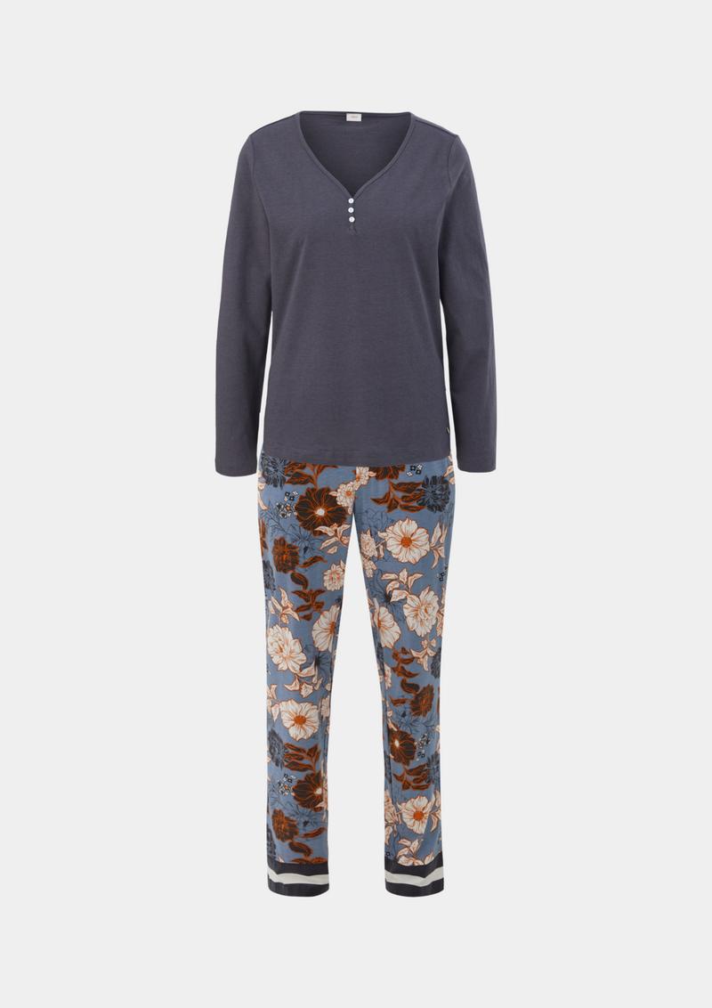 s.Oliver Pyjama - ozeanblau
